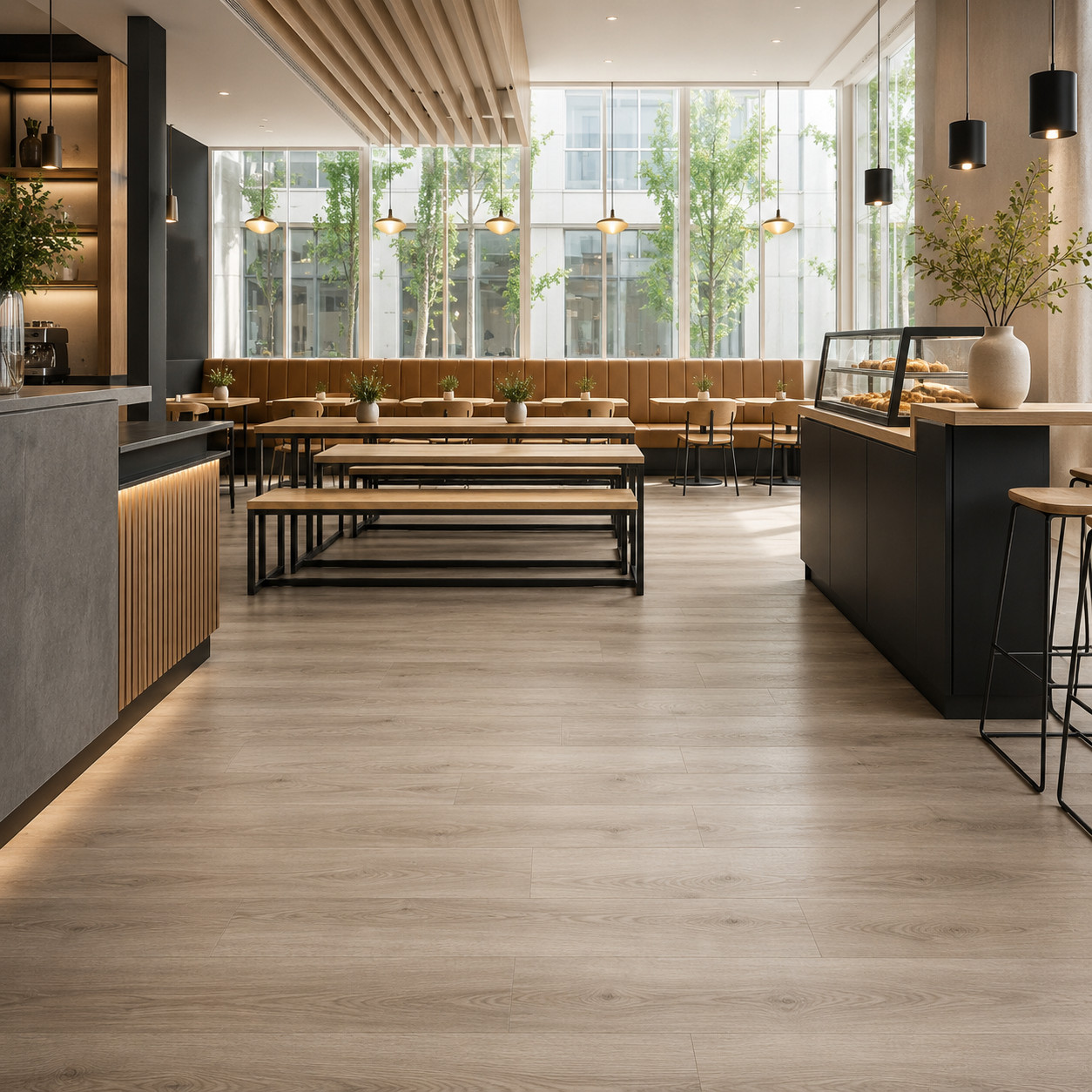 mannington commercial luxury vinyl tile 2 1 - McSwain Carpets & Floors